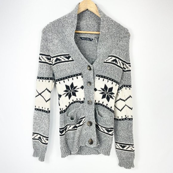 3/$25 Bluenotes Button up Knit Sweater Cardigan XS - Picture 1 of 8
